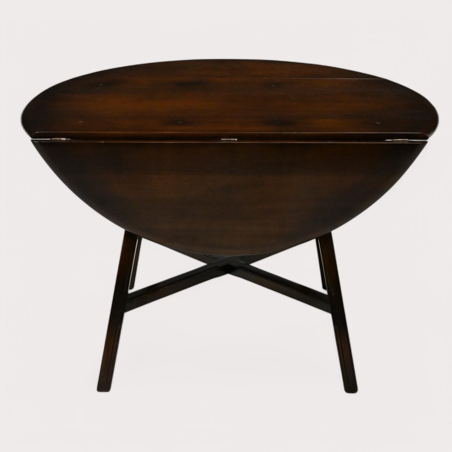 Ercol Drop Leaf Dining Table Traditional Dark Finish Model 377 FREE UK Delivery