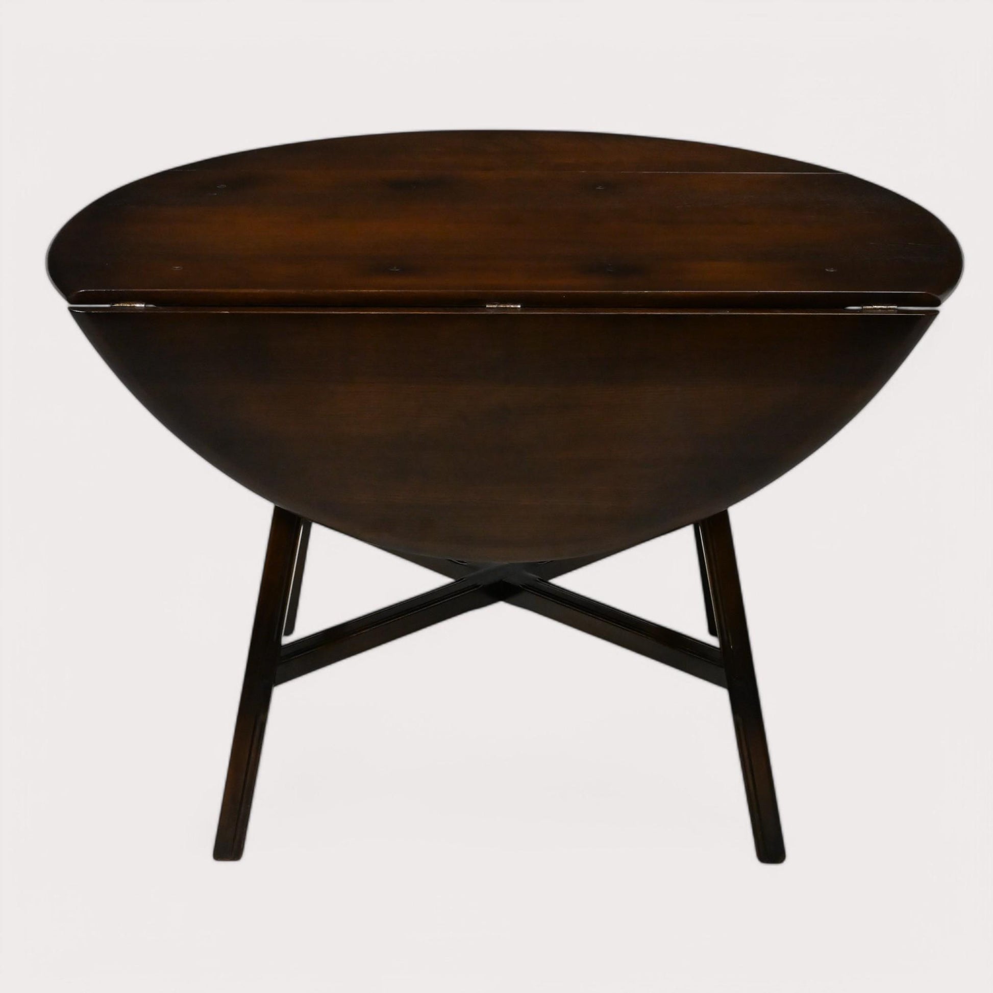 Ercol Drop Leaf Dining Table Traditional Dark Finish Model 377 FREE UK Delivery